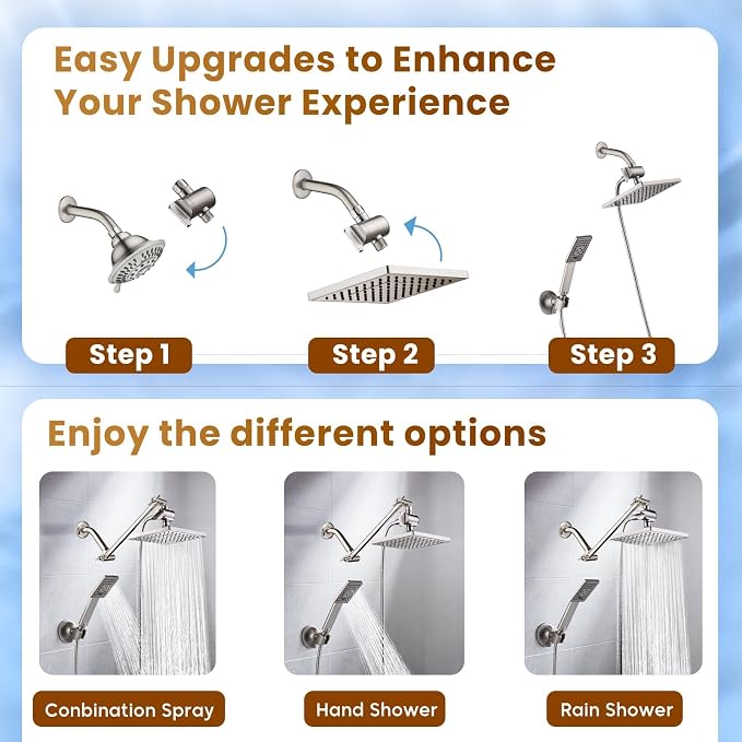 BRIGHT SHOWERS Rain Shower Head - Image 2