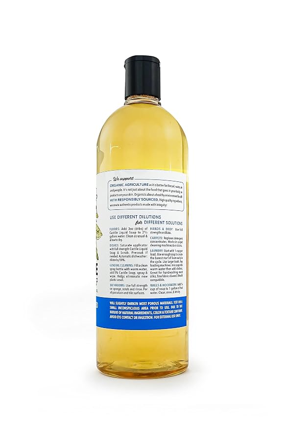 Vermont Castile Unscented Gentle Liquid Soap - Image 4