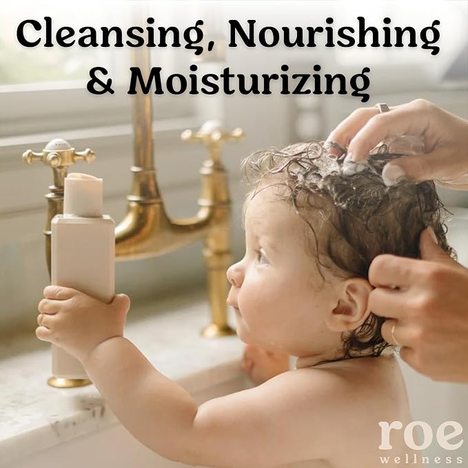 Roe Wellness- Toddler & Baby Body Wash & Shampoo Moisturizing Clean Ingredients - Image 3