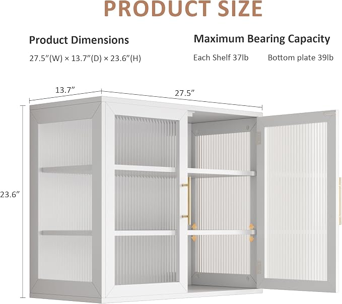Wall-Mounted Bathroom Cabinet - Image 2