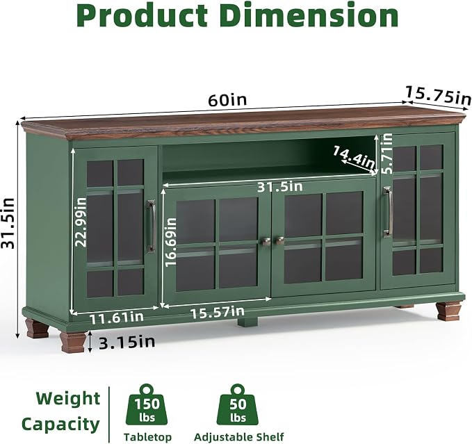 Large Sideboard Buffet Cabinet - Image 2