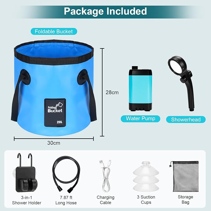 Portable Shower for Camping - Image 2