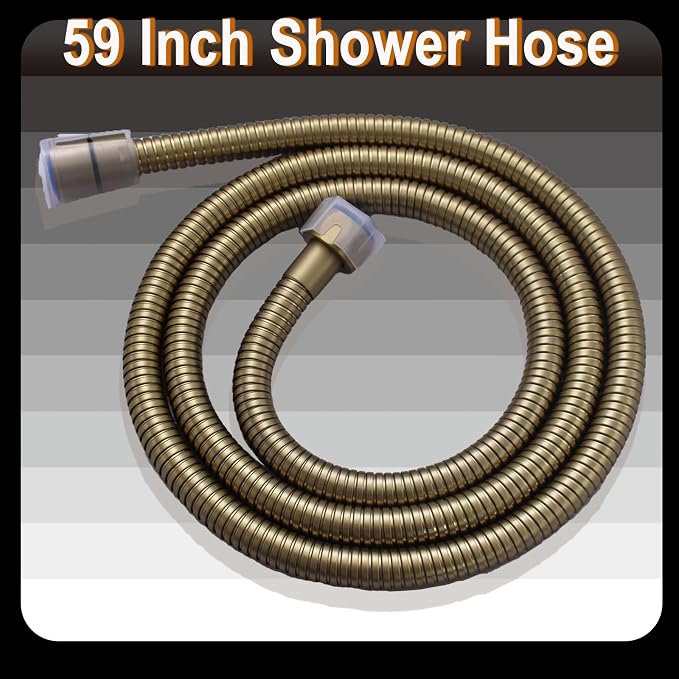 Brushed Gold Triple Shower Heads Shower System - Image 8