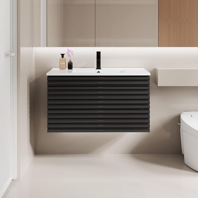 LUCKWIND 36" Floating Bathroom Vanity by LUCKWIND