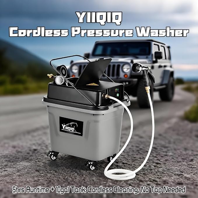 Cordless Portable Pressure Washer - Image 9