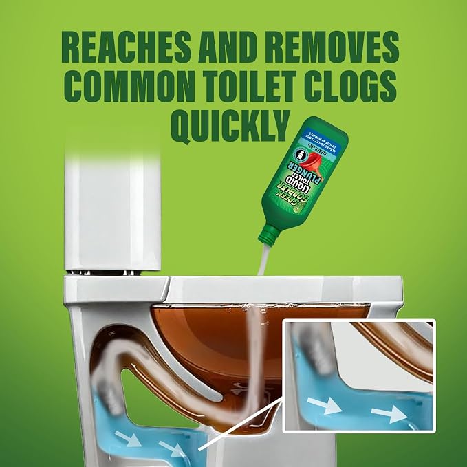 Green Gobbler Liquid Toilet Plunger | Clog Remover | Safe - Image 7