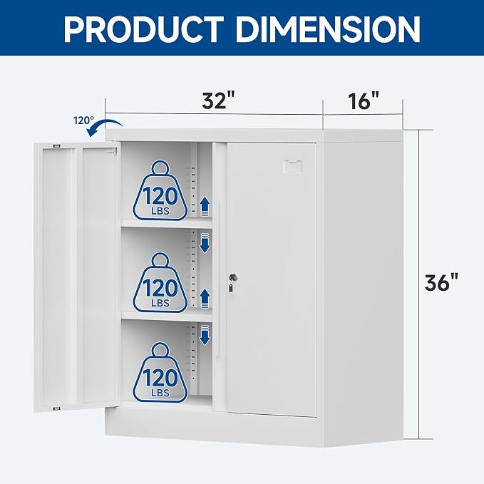 Metal Garage Storage Cabinet - Image 2