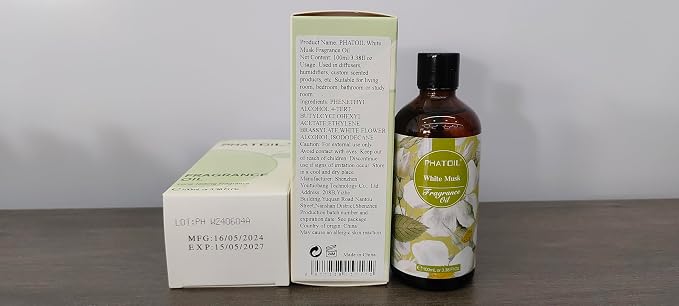 PHATOIL 3.38FL.OZ White Musk Fragrance Oils - Image 8