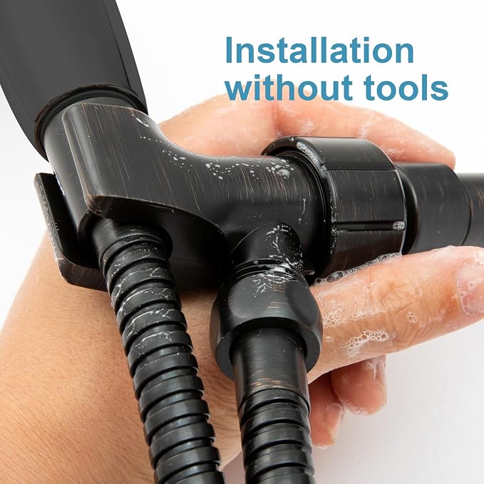 OFFO Shower Head Holder with Solid Metal Ball - Image 4