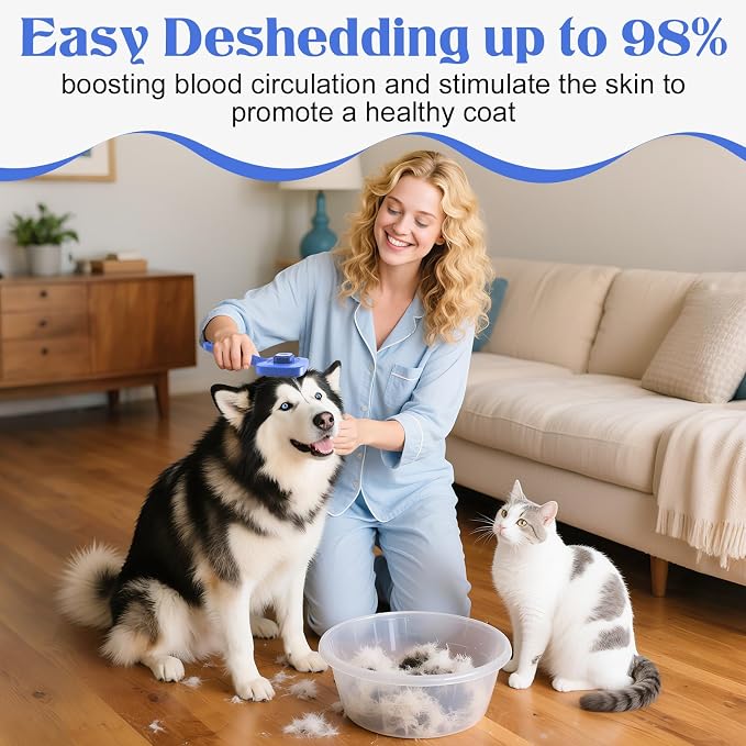 Self Cleaning Dog Brush for Shedding - Image 5
