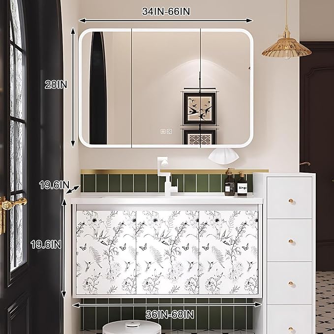 48IN Bathroom Vanity with Sink - Image 2
