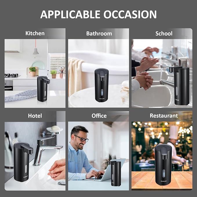 Automatic Soap Dispenser, Automatic Soap Dispenser Touchless, Kitchen & Bathroom - Image 6