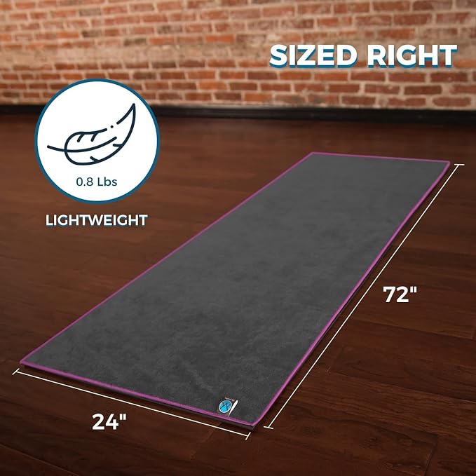 Youphoria Yoga Microfiber Non-Slip Towel - Image 8