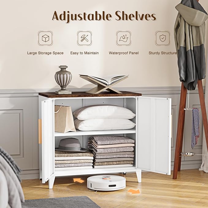 Letaya Metal Storage Cabinet - Image 4