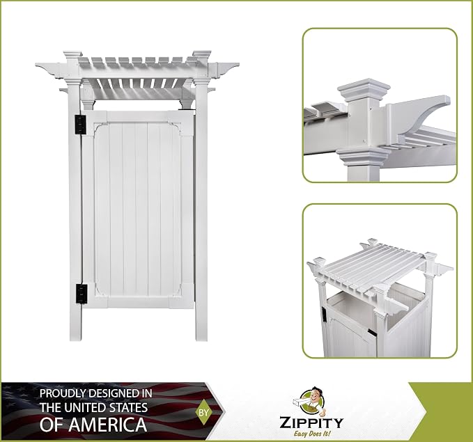 Zippity Outdoor Products Hampton Shower Enclosure - Image 2