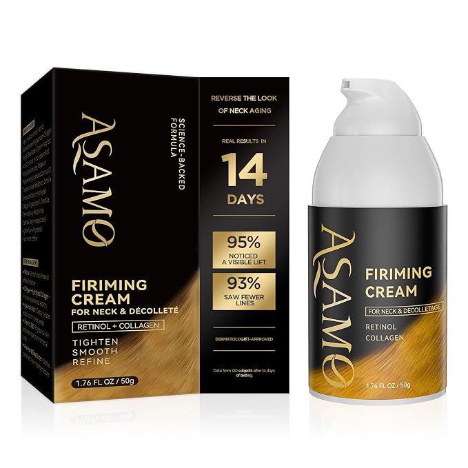 Firming Neck Cream for tightening and firming, Collagen & Hyaluronic Acid by Unknown