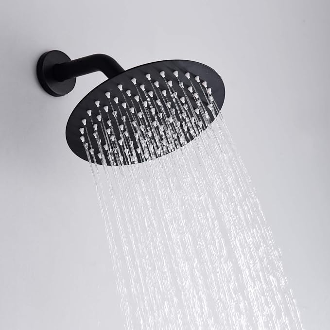Matte Black Rain Shower Systems - Image 5