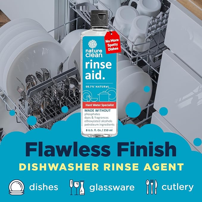 Nature Clean Natural Dishwasher Rinse Aid Liquid - Image 2