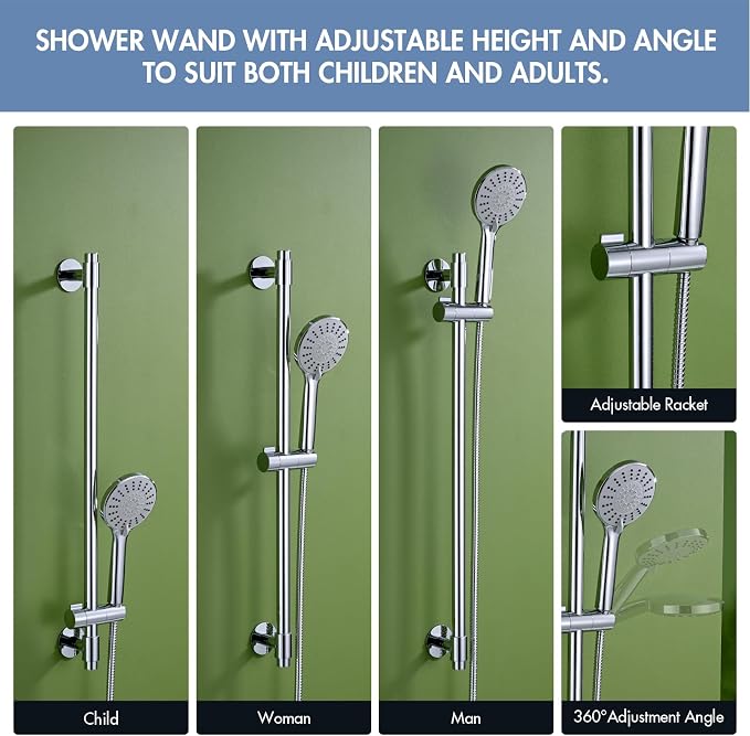 Adjustable Shower Slide Bar - Image 4
