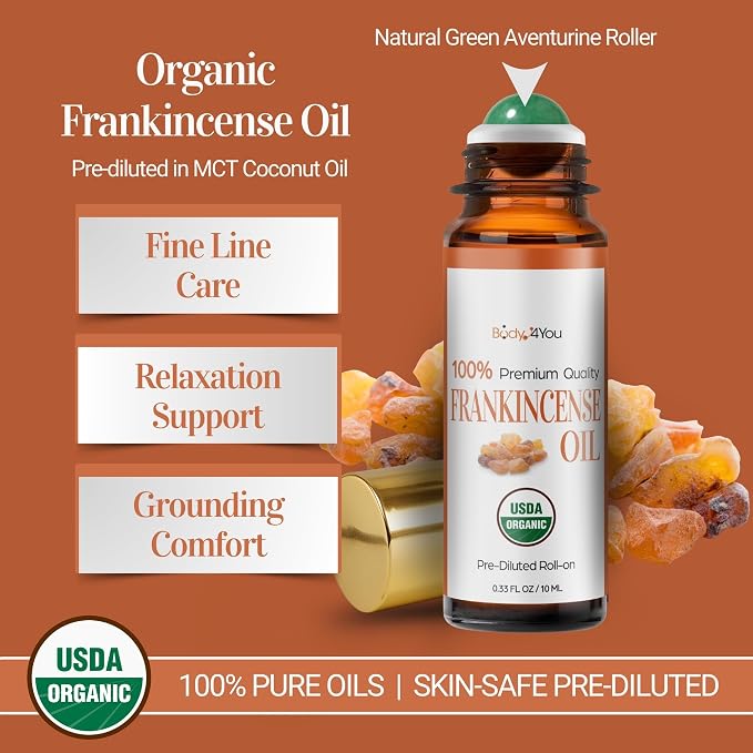 BodyJ4You Frankincense Essential Oil Roll On - Image 2