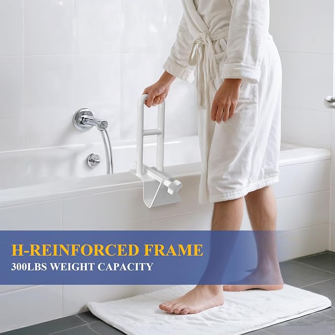 Bathtub Safety Rail Adjustable Shower Grab Bar - Image 6