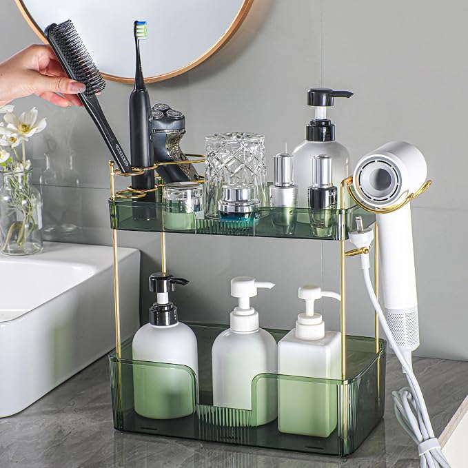 2 Tier Bathroom Counter Organizer - Image 2