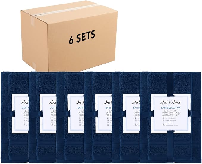 Arkwright Bath Towels Set of 6 by Arkwright