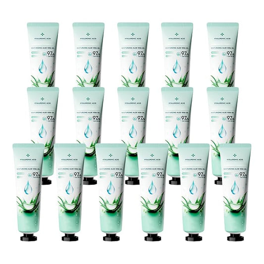 16PCS Aloe Vera Gel for Face and Body, Hydrating Aloe Vera Gel, Cooling by LZYLLS