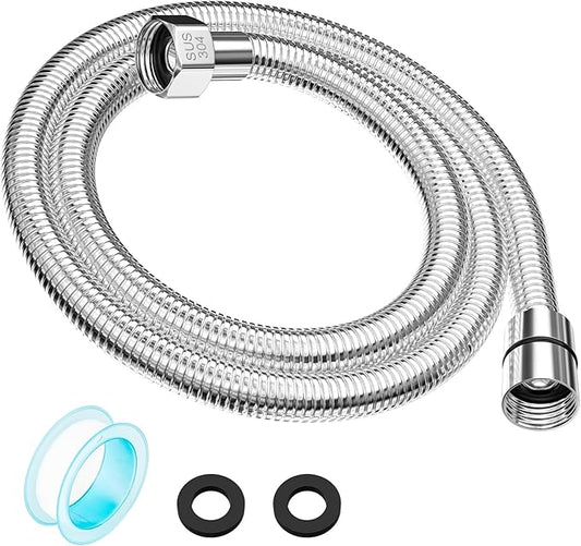 59" Shower Hose, Extra Long 304 Stainless Steel Handheld Shower Head Hose by Unknown