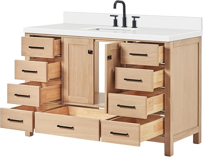 ARIEL 55'' Bathroom Vanity - Image 6