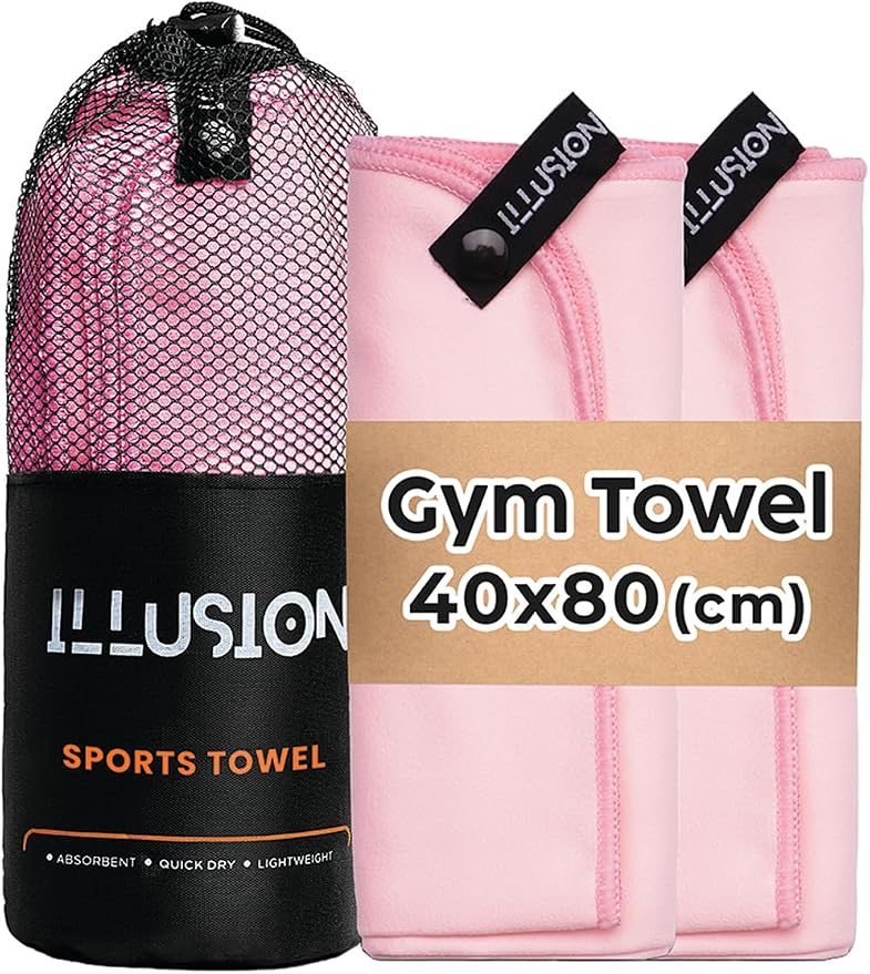 illusion Small Microfiber Gym Towels by Unknown