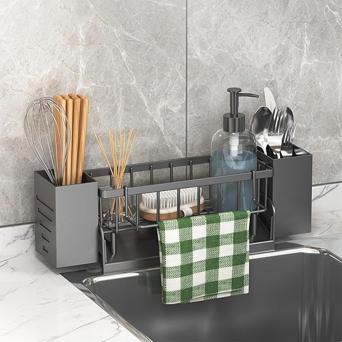 Kitchen Sink Caddy Organizer, Sponge Holder by Unknown