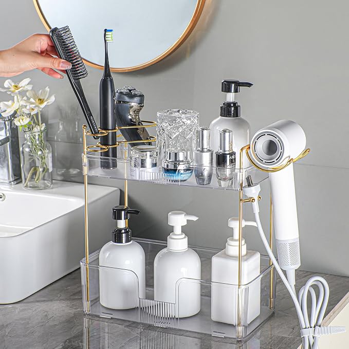 2-Tier Bathroom Counter Organizer - Image 5