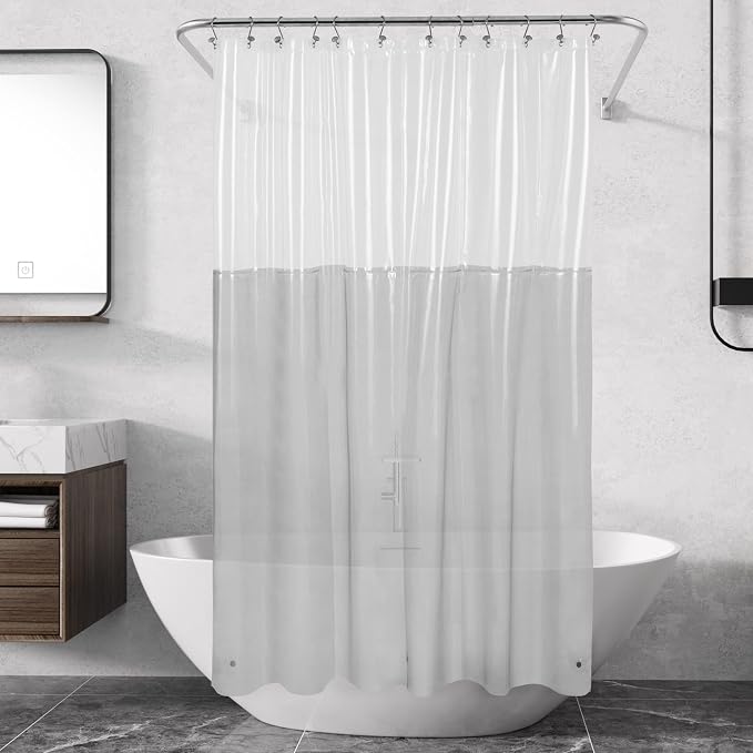 Shower Curtain Liner with 3 Magnets - Image 2