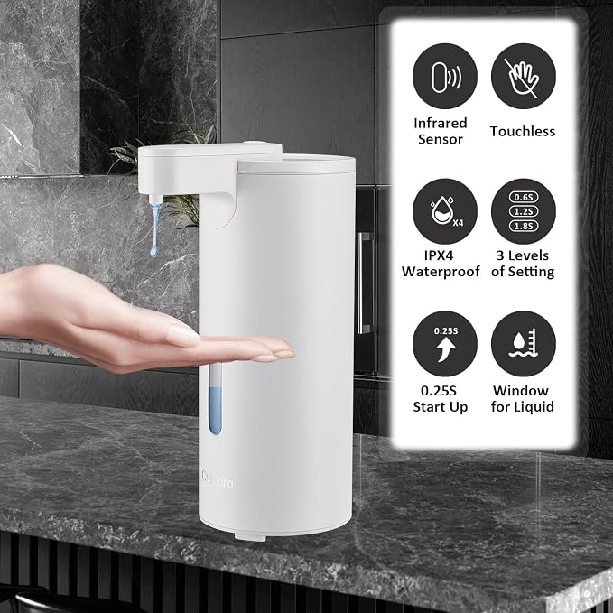 Automatic Soap Dispenser, Automatic Soap Dispenser Touchless, Kitchen & Bathroom - Image 2