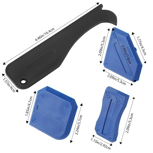 4 Pieces Silicone Caulking Tools Compatible - Image 2