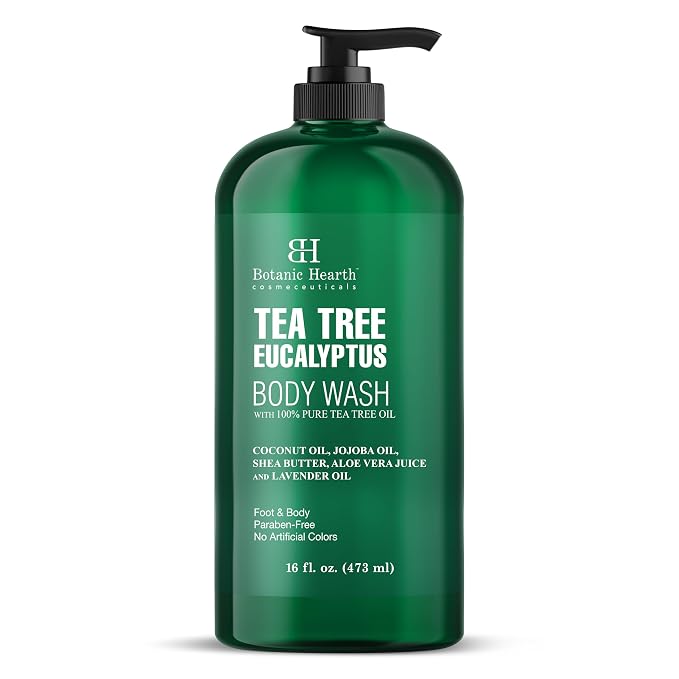 Botanic Hearth Eucalyptus & Tea Tree Body Wash – Refreshing & Invigorating by BestHairCareProducts