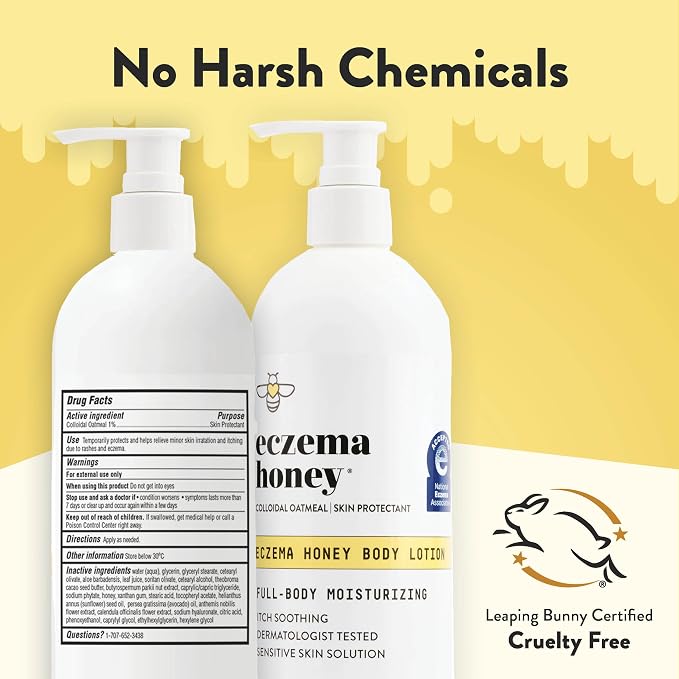 ECZEMA HONEY Oatmeal Body Lotion - Image 6