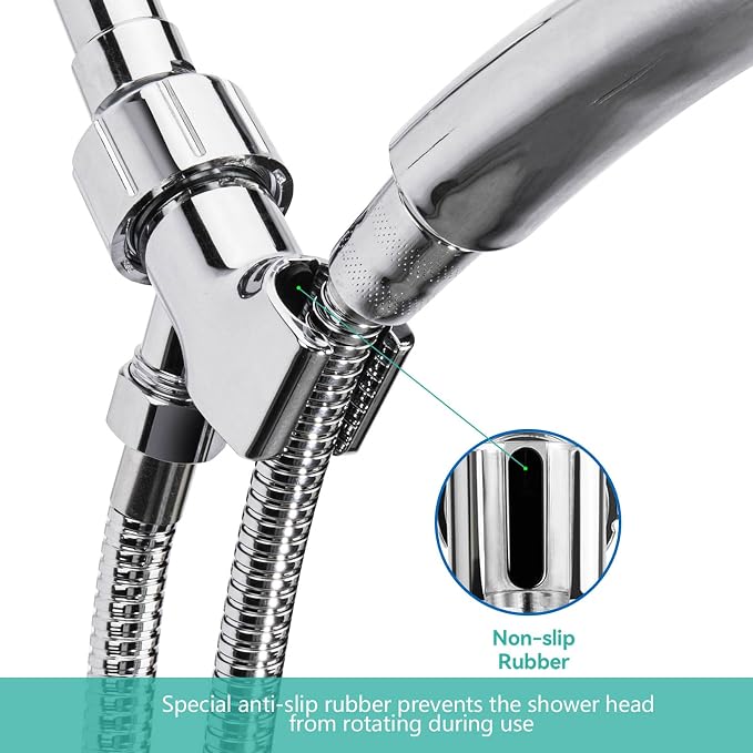 Shower Head Connector Adapter: Adjustable Handheld Showerhead Holder & 6 Inch - Image 4