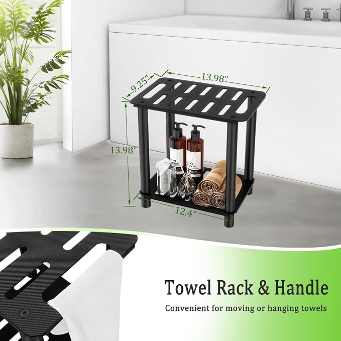 Shower Stool for Inside Shower, Shower Bench Stool - Image 2