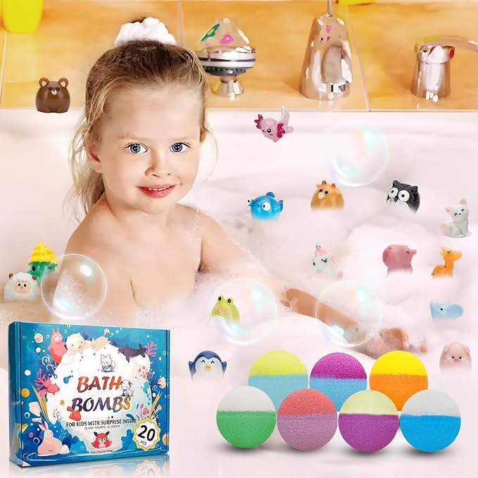 20 Pack Bath Bombs for Kids - Image 3