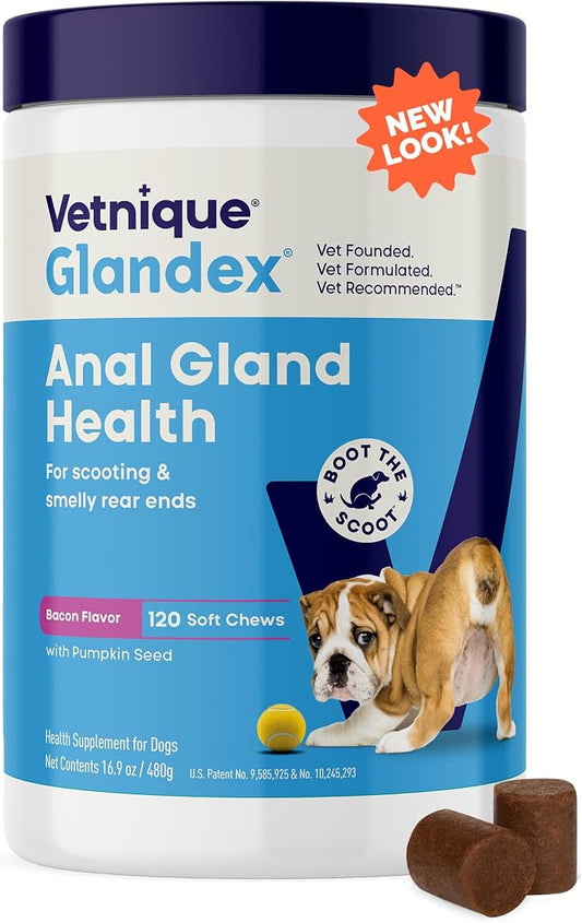 Vetnique Glandex Anal Gland Soft Chew Treats by VetniqueLabs