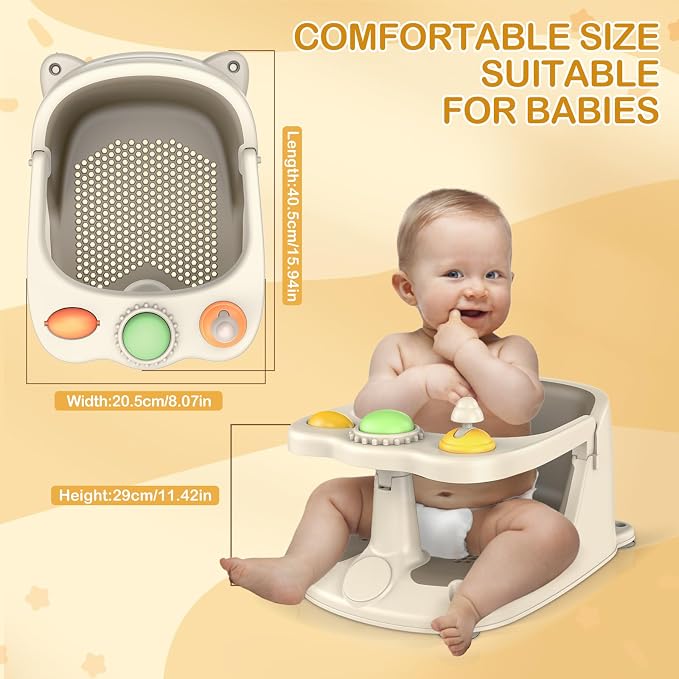 Baby Bath Seat for Babies 6 Months & Up - Image 5