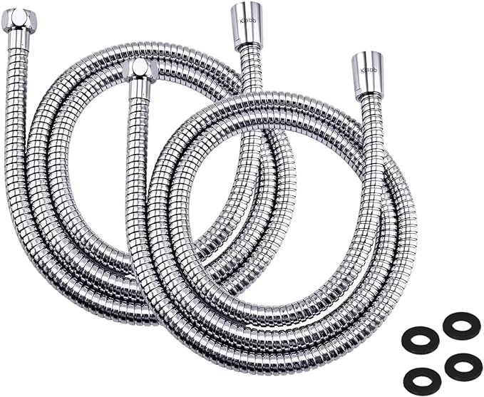 Klabb 79-Inch Extra Long Stainless Steel Shower Hose – Flexible, Durable by KlabbSanitary