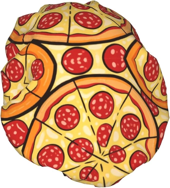 Women Girls Double Waterproof Layers Shower Cap Multifunctional Shower Hair - Image 2