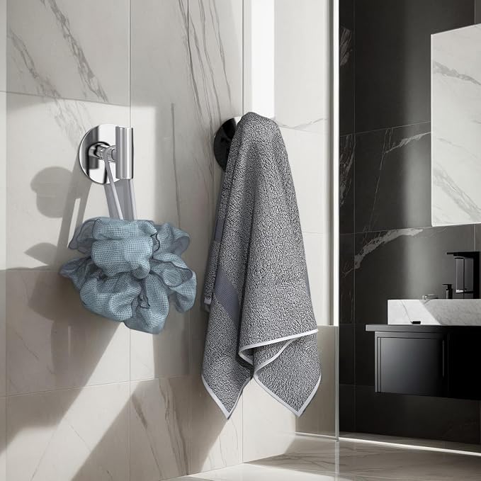 Heavy Duty Self-Adhesive Coat Hooks, Stainless Steel Towel Hooks - Image 4
