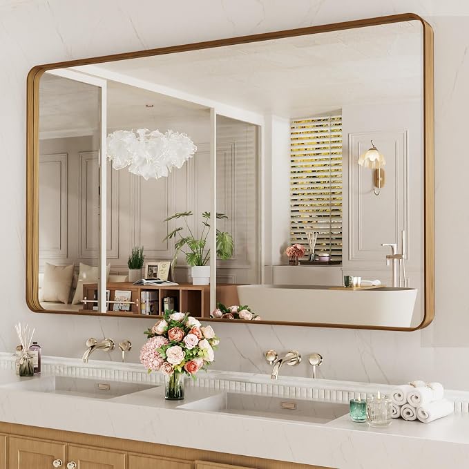 LOAAO 60X36 Inch Bathroom Mirror - Image 4