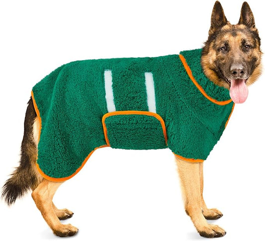 Bienbee Dog Bathrobe, Quick Drying Super Absorbent Dog Robes by Bienbee