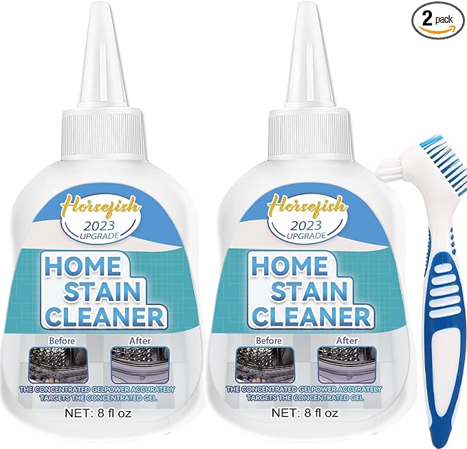 Home Remover Gel, 2 Pack Washing Machine Cleaner by HORSEFISHTOOL