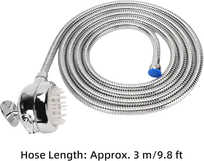 TOPINCN Adjustable Abs Dog Shower Attachment Set Shower Head Accessory - Image 2